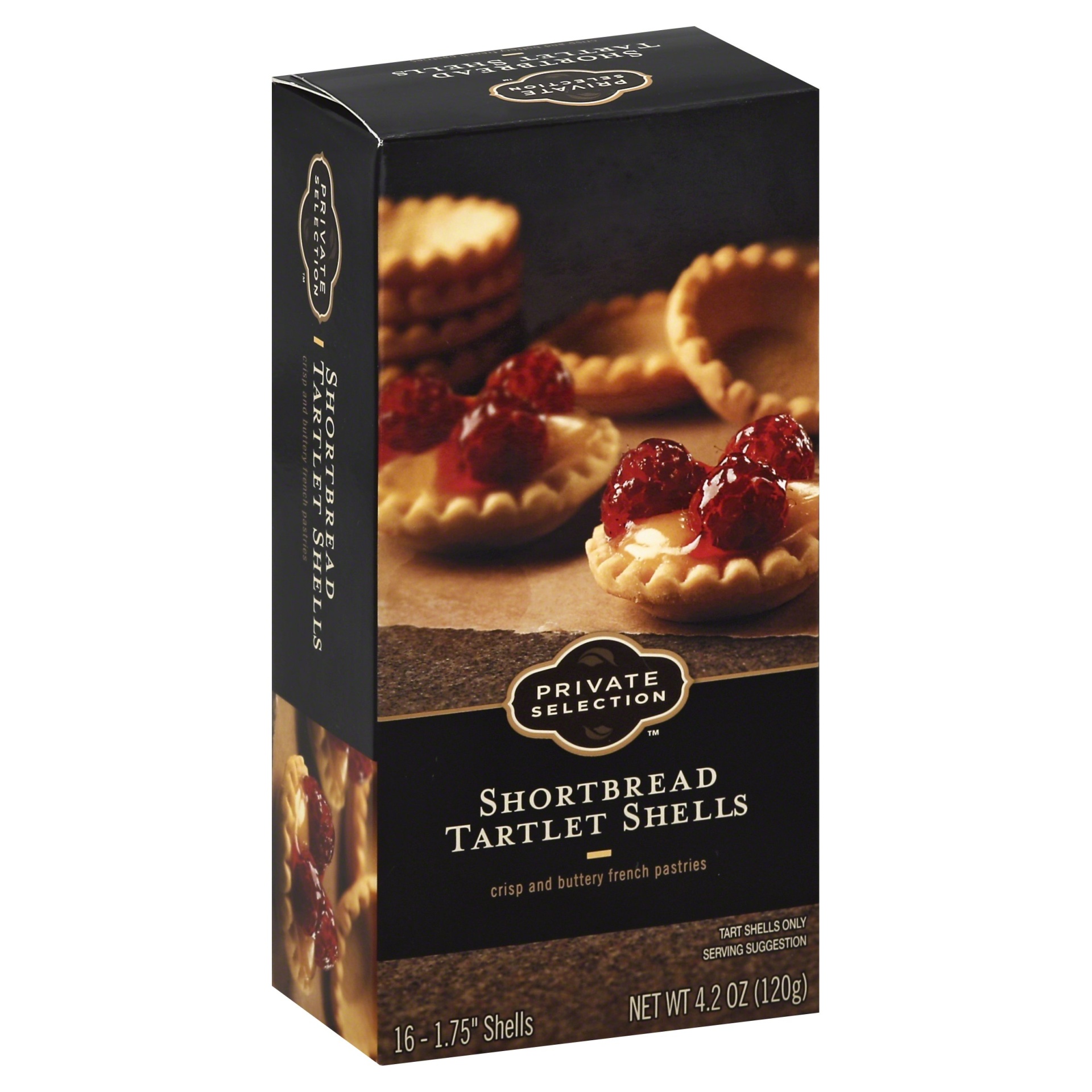 slide 1 of 1, Private Selection Shortbread Tartlet Shells 16 ea, 4.2 oz