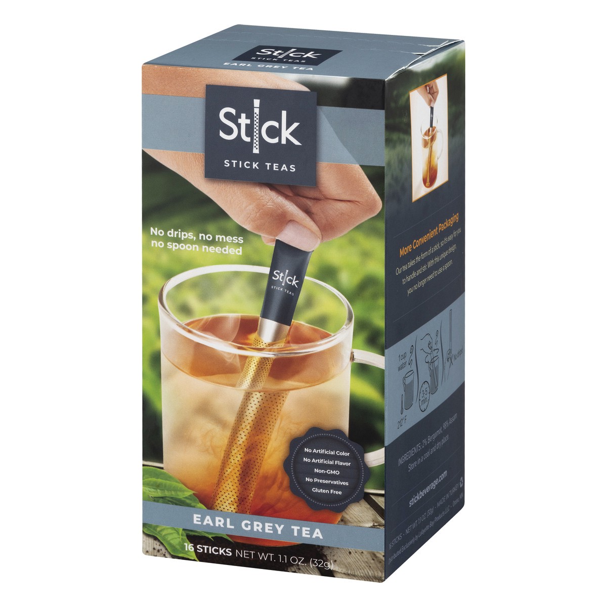 slide 5 of 11, Stick Earl Grey Gluten Free Tea - 16 ct, 16 ct