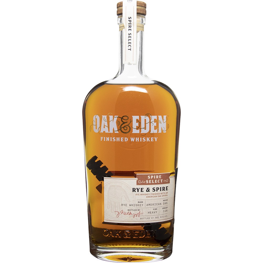 slide 1 of 1, Oak & Eden Rye Brlsel, 750 ml