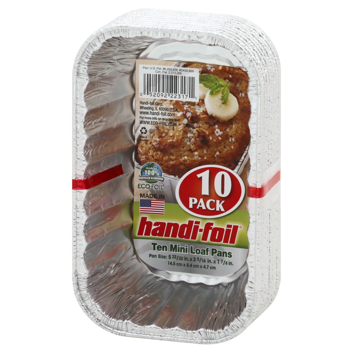 slide 10 of 11, Handi-foil Handi Foil Mini Loaf Pan, 10 ct