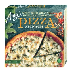 Amy's Frozen Spinach Pizza, Hand-Stretched Crust