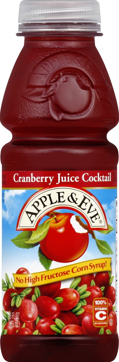 slide 3 of 4, Apple & Eve Cranberry Juice - 16 fl oz, 16 fl oz