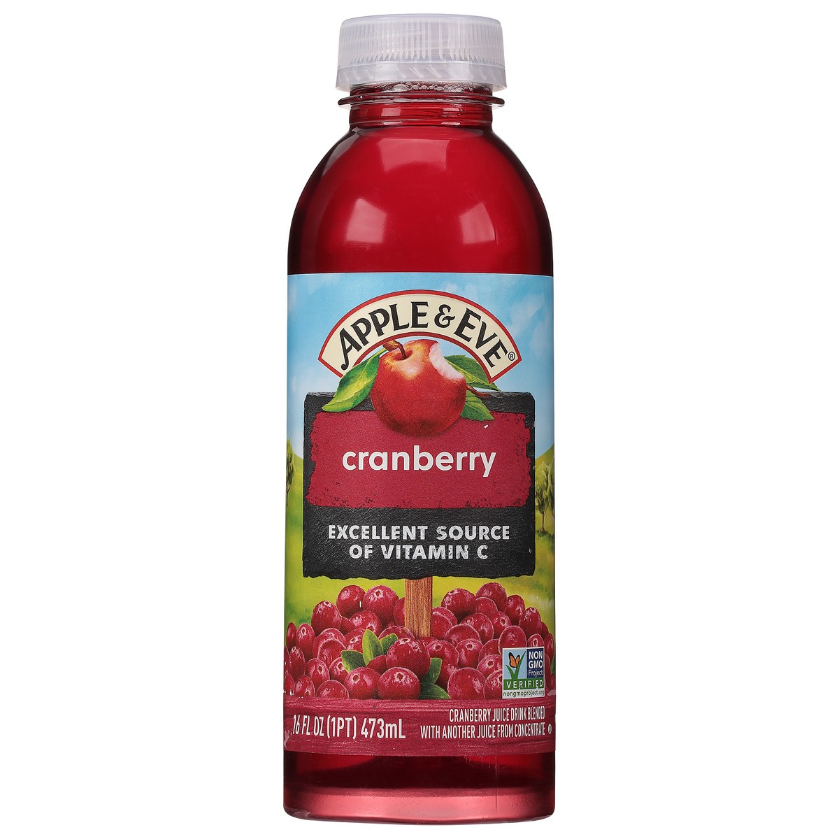 slide 1 of 4, Apple & Eve Cranberry Juice - 16 fl oz, 16 fl oz