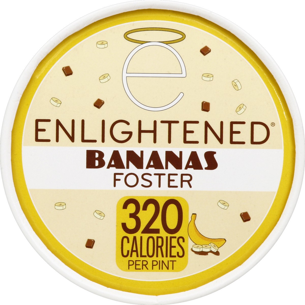 slide 5 of 6, Enlightened Low Fat Ice Cream Bananas Foster, 16 fl oz