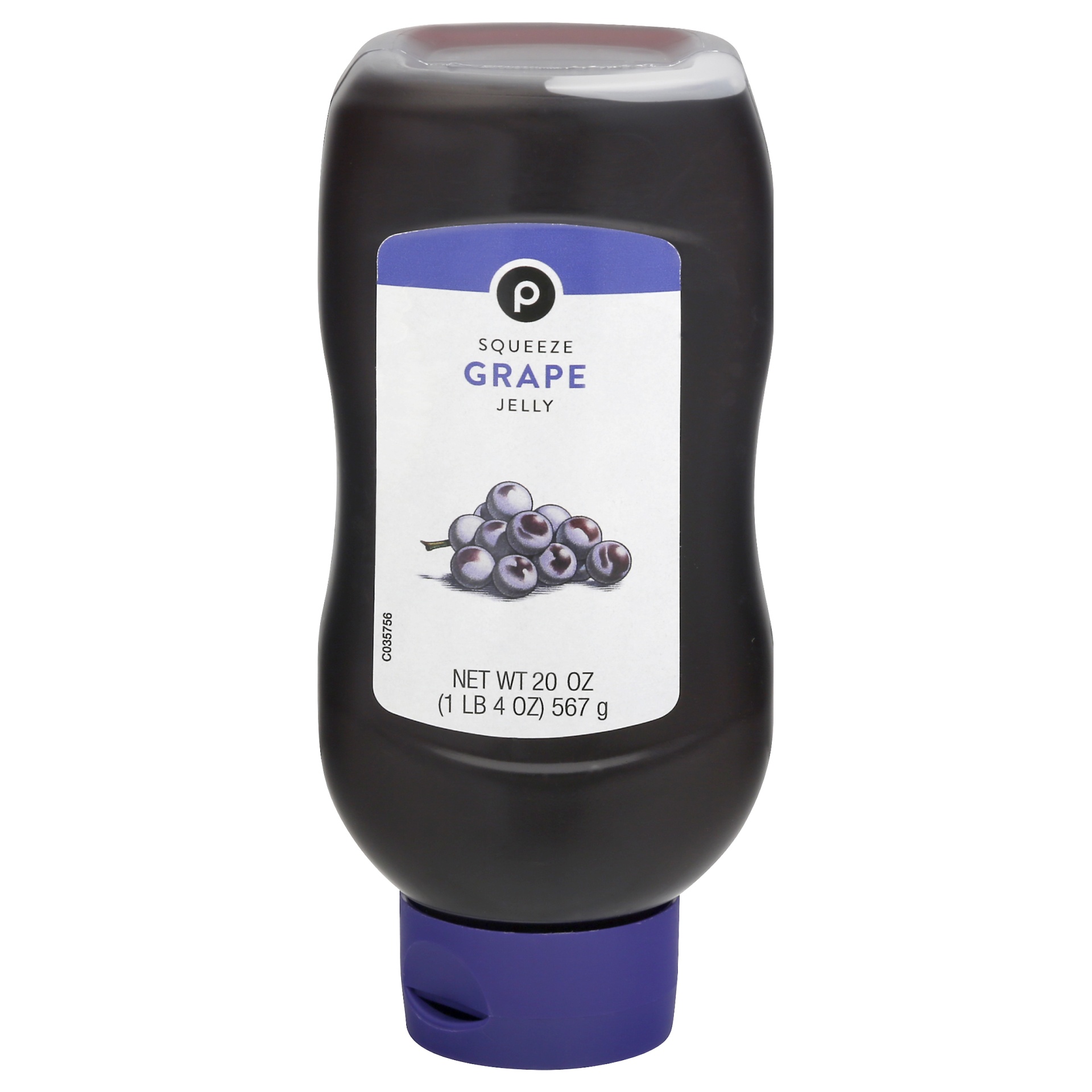 slide 1 of 1, Publix Squeeze Grape Jelly, 20 oz