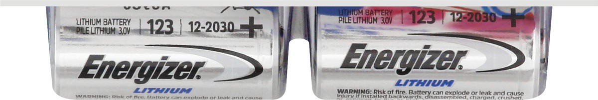 slide 4 of 9, Energizer 123 Lithium 4-PK, 4 ct