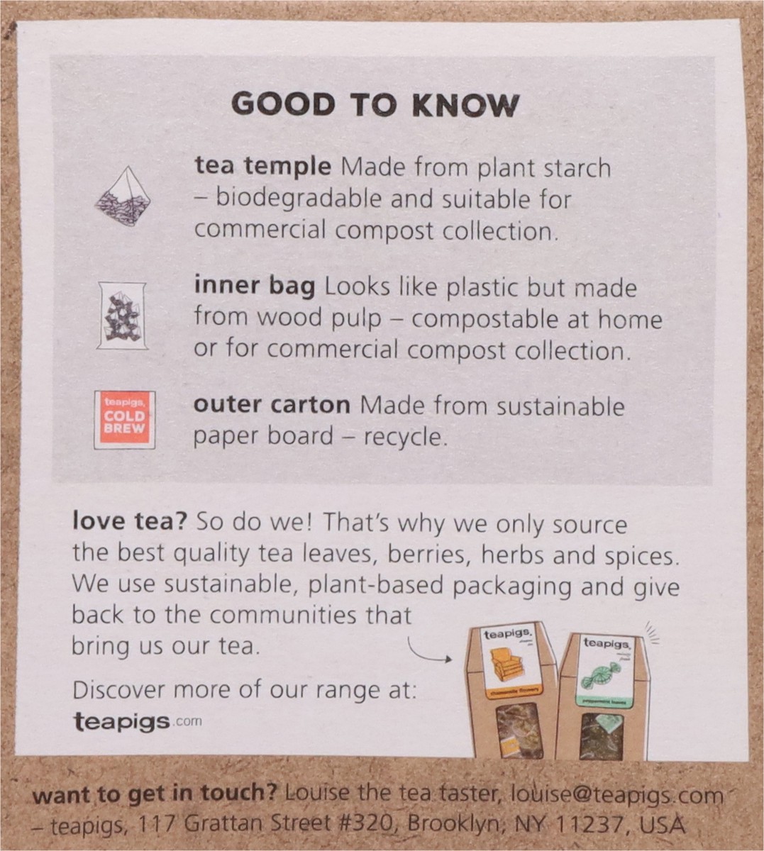 slide 5 of 9, teapigs Cold Brew Peach & Mango Tea Tea Temples - 10 ct, 10 ct