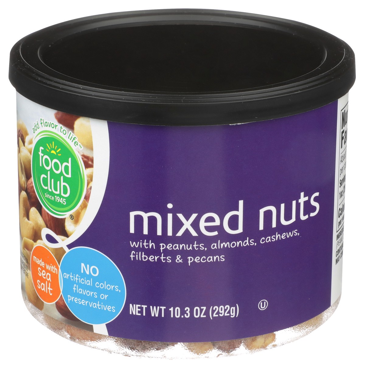 slide 3 of 9, Food Club Mixed Nuts, 10.3 oz