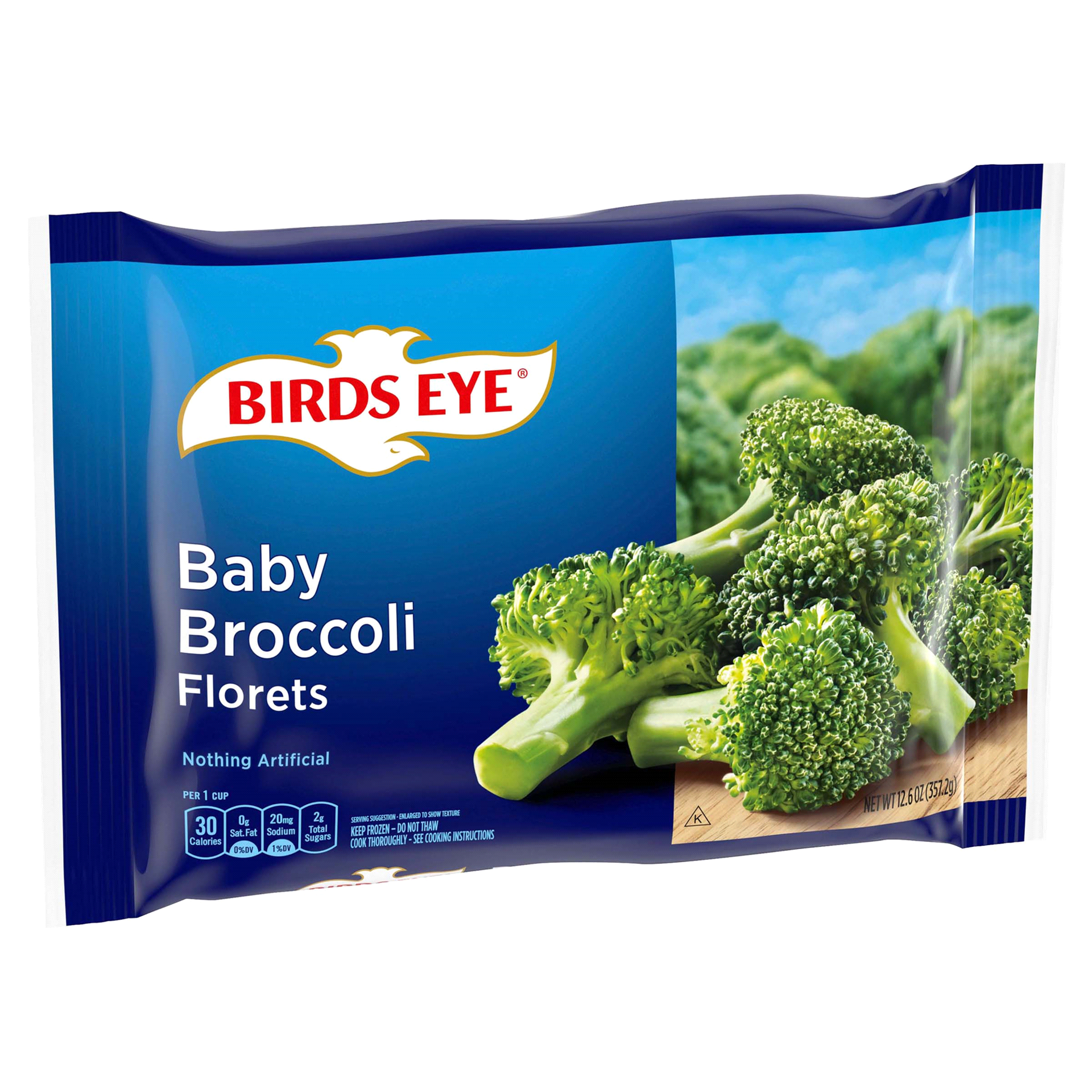 slide 13 of 17, Birds Eye Baby Broccoli Florets, 12.6 oz