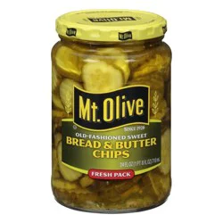 Mt. Olive Old-Fashioned Sweet Bread & Butter Pickle Chips