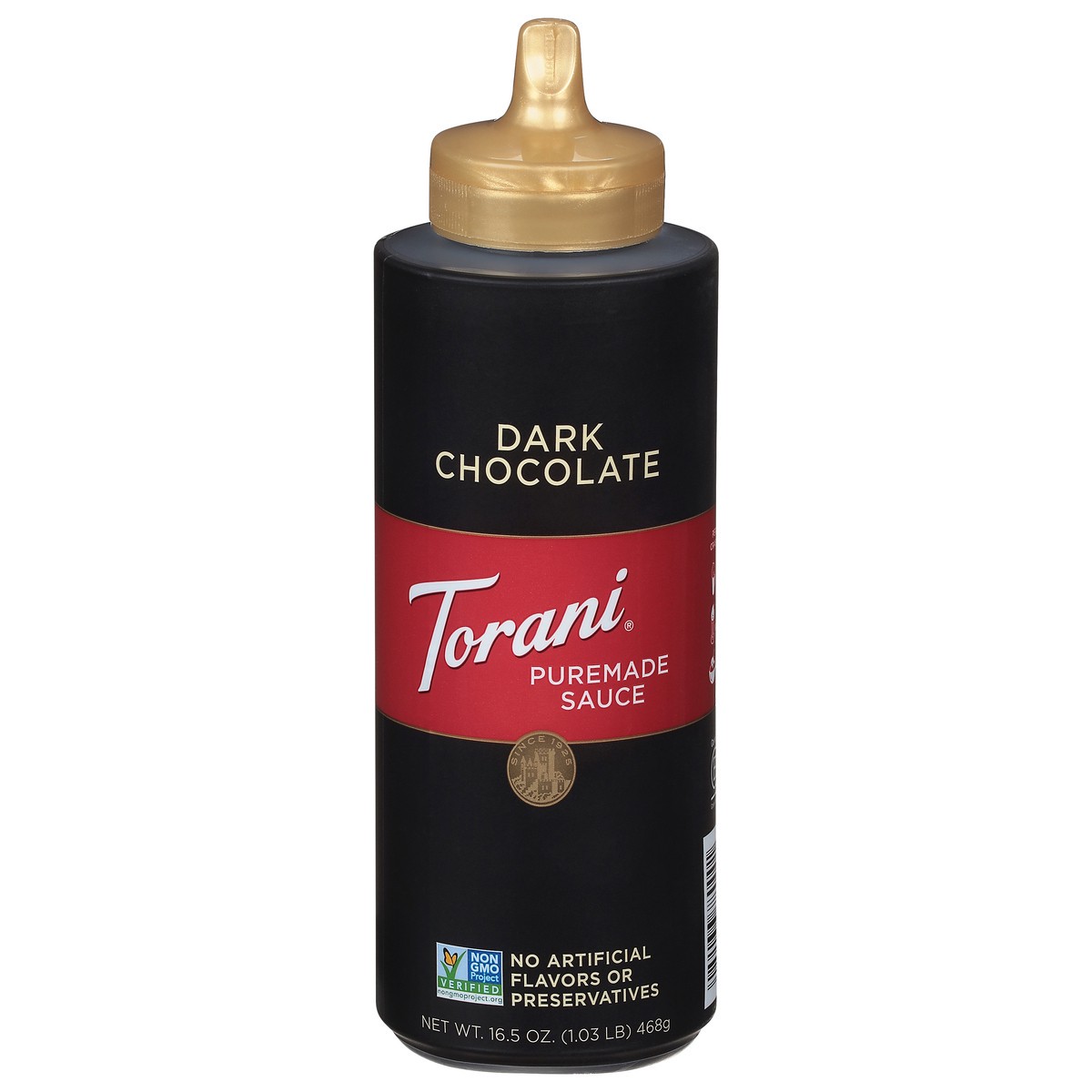 slide 1 of 12, Torani Dark Chocolate Puremade Sauce - 16.5 oz, 16.5 oz