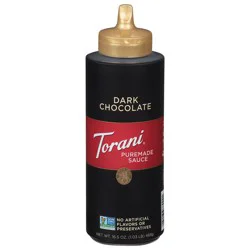 Torani Dark Chocolate Puremade Sauce - 16.5 oz
