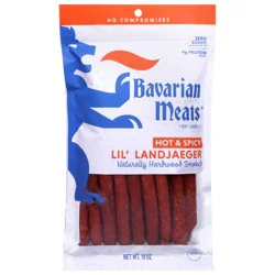 Bavarian Meats Hot & Spicy Lil' Landjaeger 10 oz