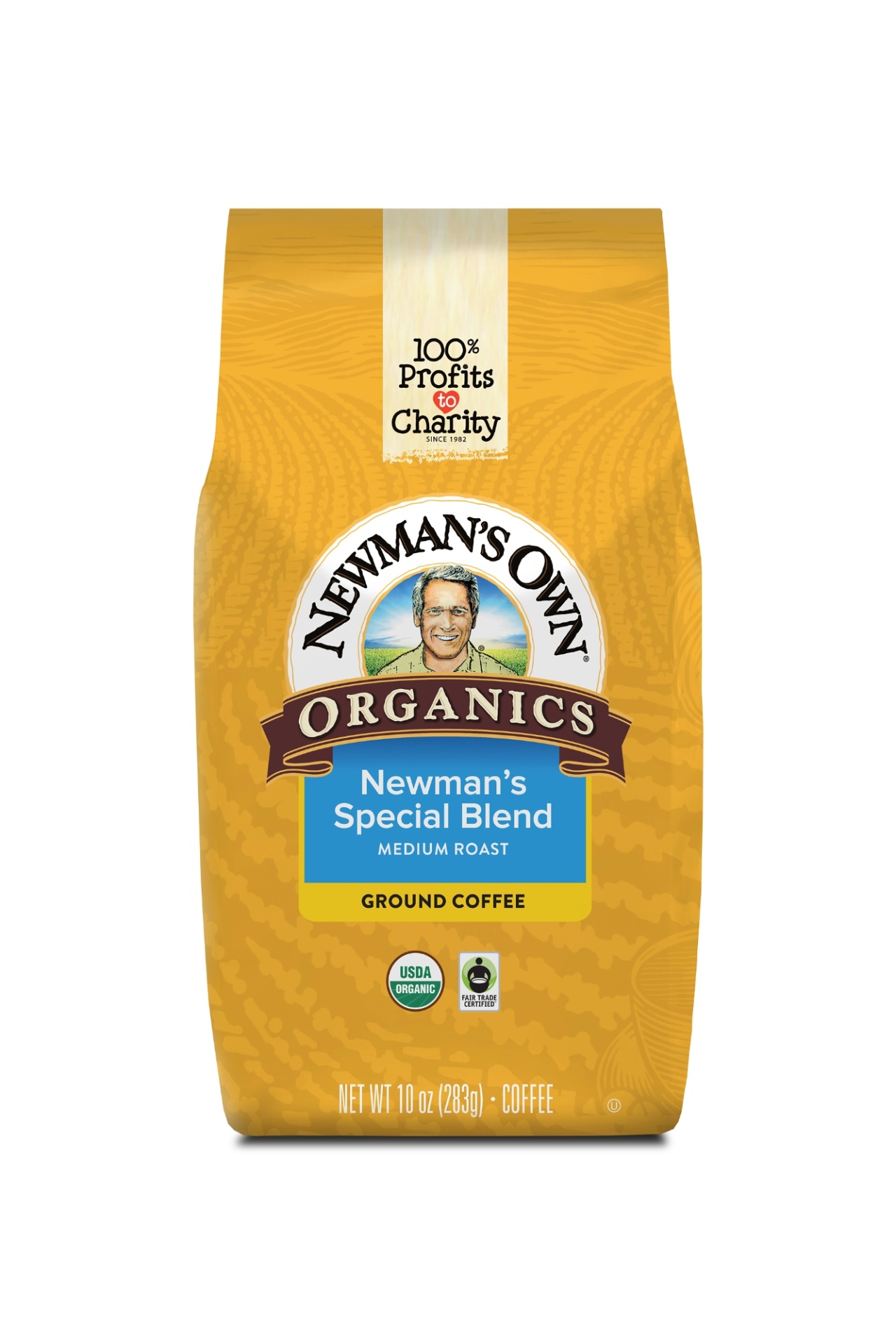 slide 1 of 1, Newman's Own Organics Newman's Special Blend Medium Roast Ground Coffee, 10 oz