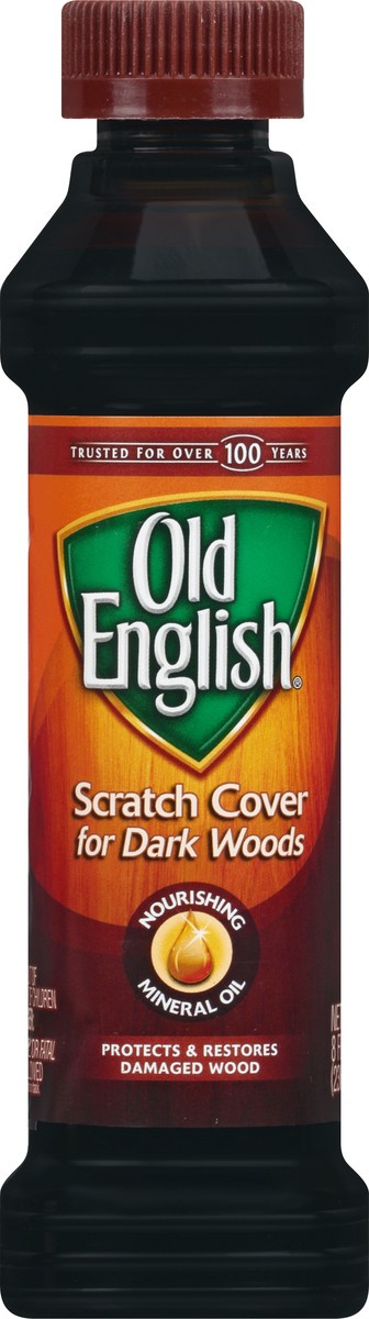 slide 1 of 9, Old English for Dark Woods Scratch Cover 8 oz, 8 oz