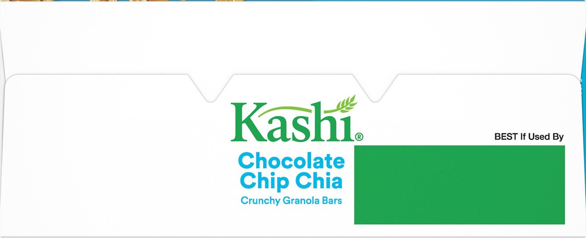 slide 12 of 12, Kashi Crunchy Granola Bars, Chocolate Chip Chia, 7 oz, 10 Count, 7 oz