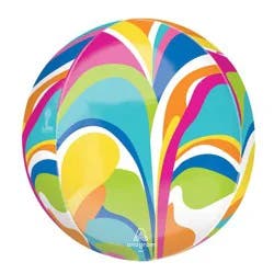 Vibrant Macro Marble Orbz P