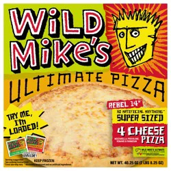Wild Mike's Super Size 4-Cheese Pizza