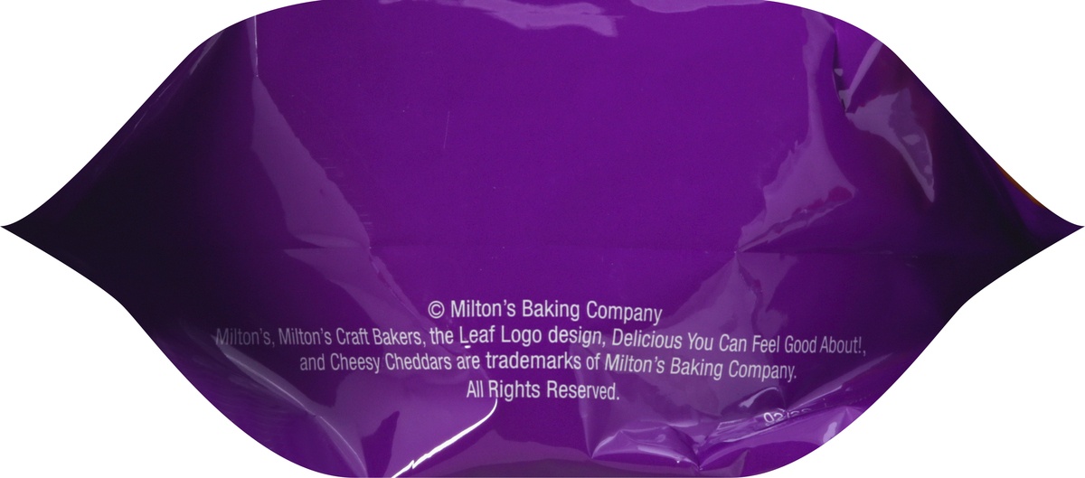 slide 8 of 11, Milton's Craft Bakers Organic Cheesy Cheddar Crackers, 6 oz