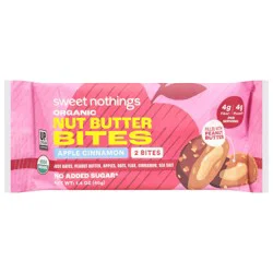 Sweet Nothings Organic Apple Cinnamon Nut Butter Bites 2 Each