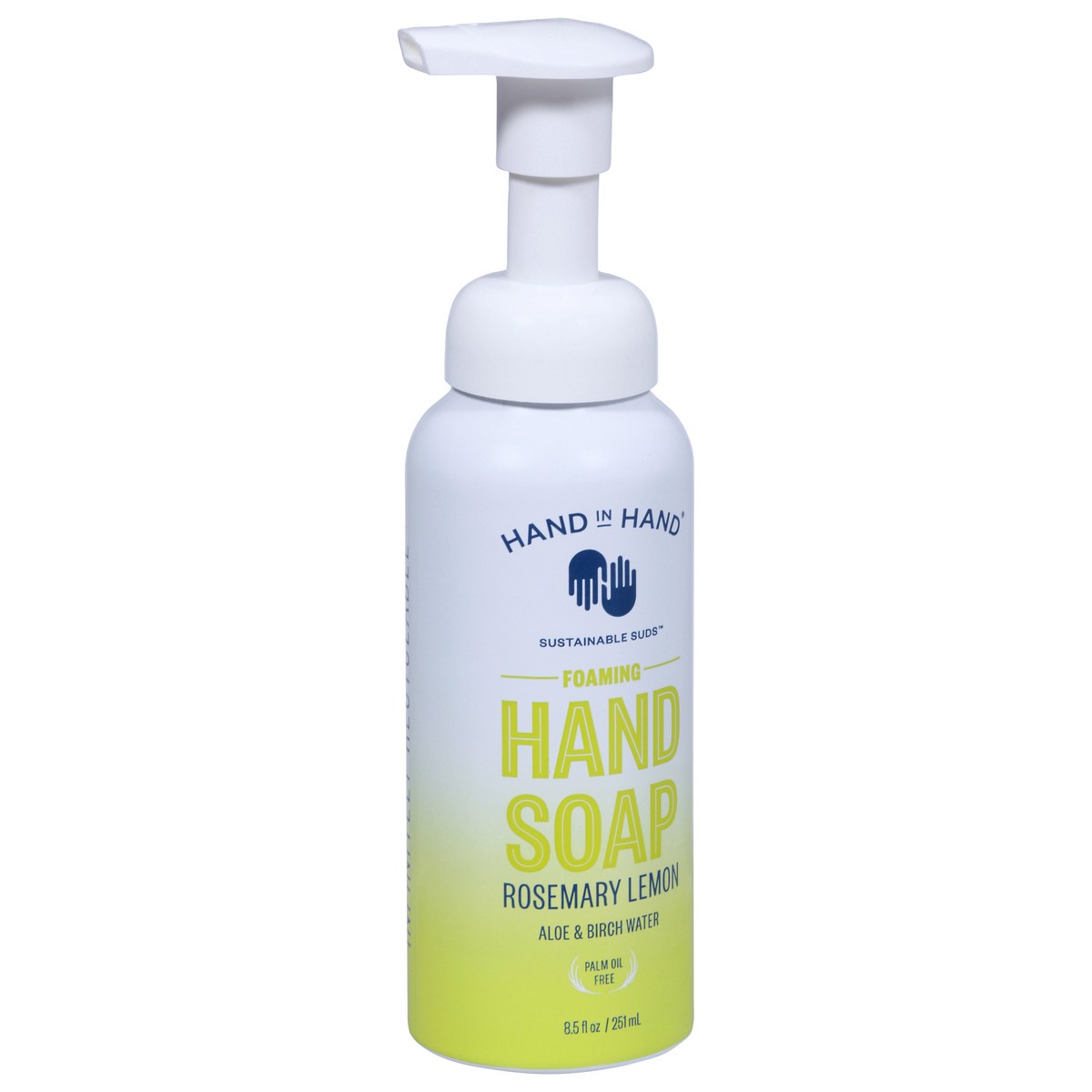 slide 7 of 9, Hand in Hand Foaming Rosemary Lemon Hand Soap 8.5 fl oz, 1 ct