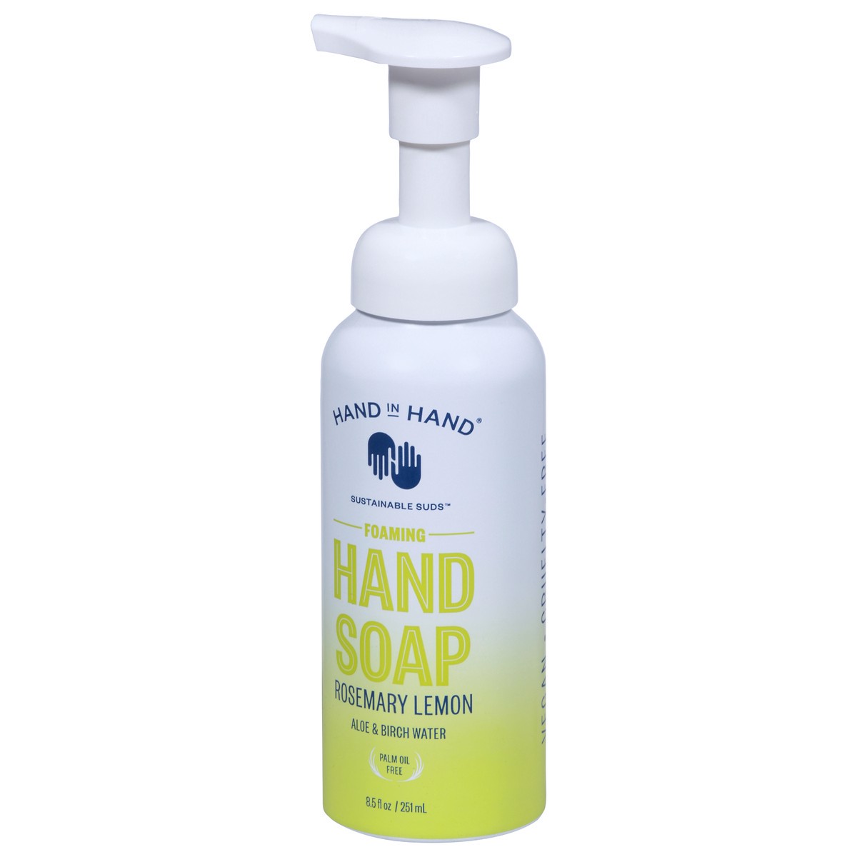 slide 4 of 9, Hand in Hand Foaming Rosemary Lemon Hand Soap 8.5 fl oz, 1 ct