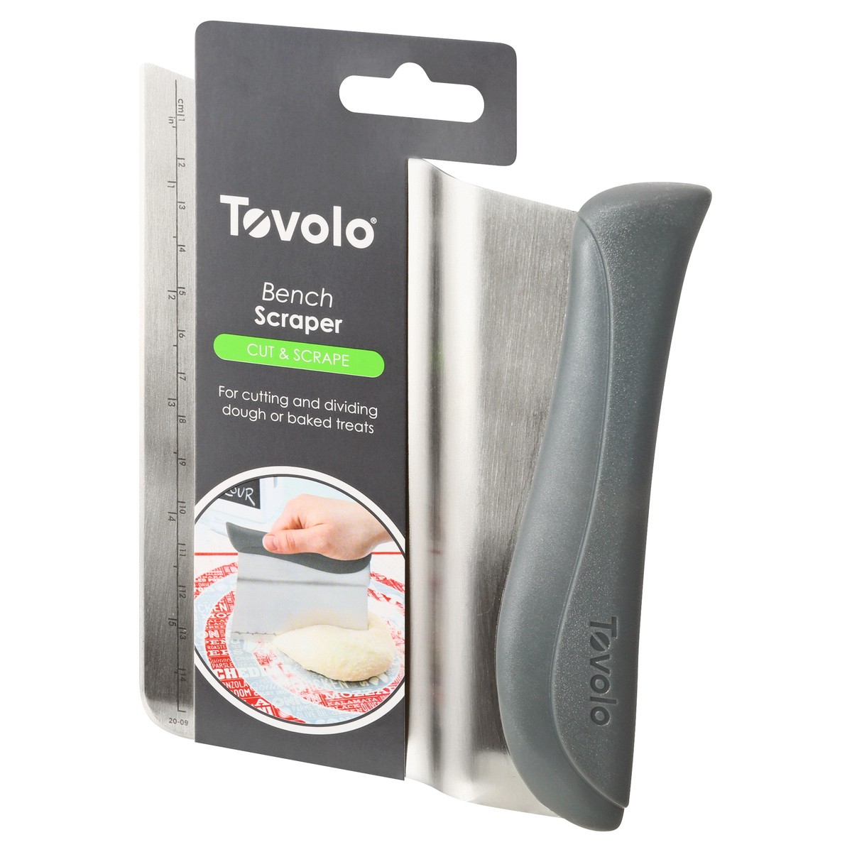 slide 8 of 9, Tovolo Cut & Scrape Bench Scraper 1 ea, 1 ct