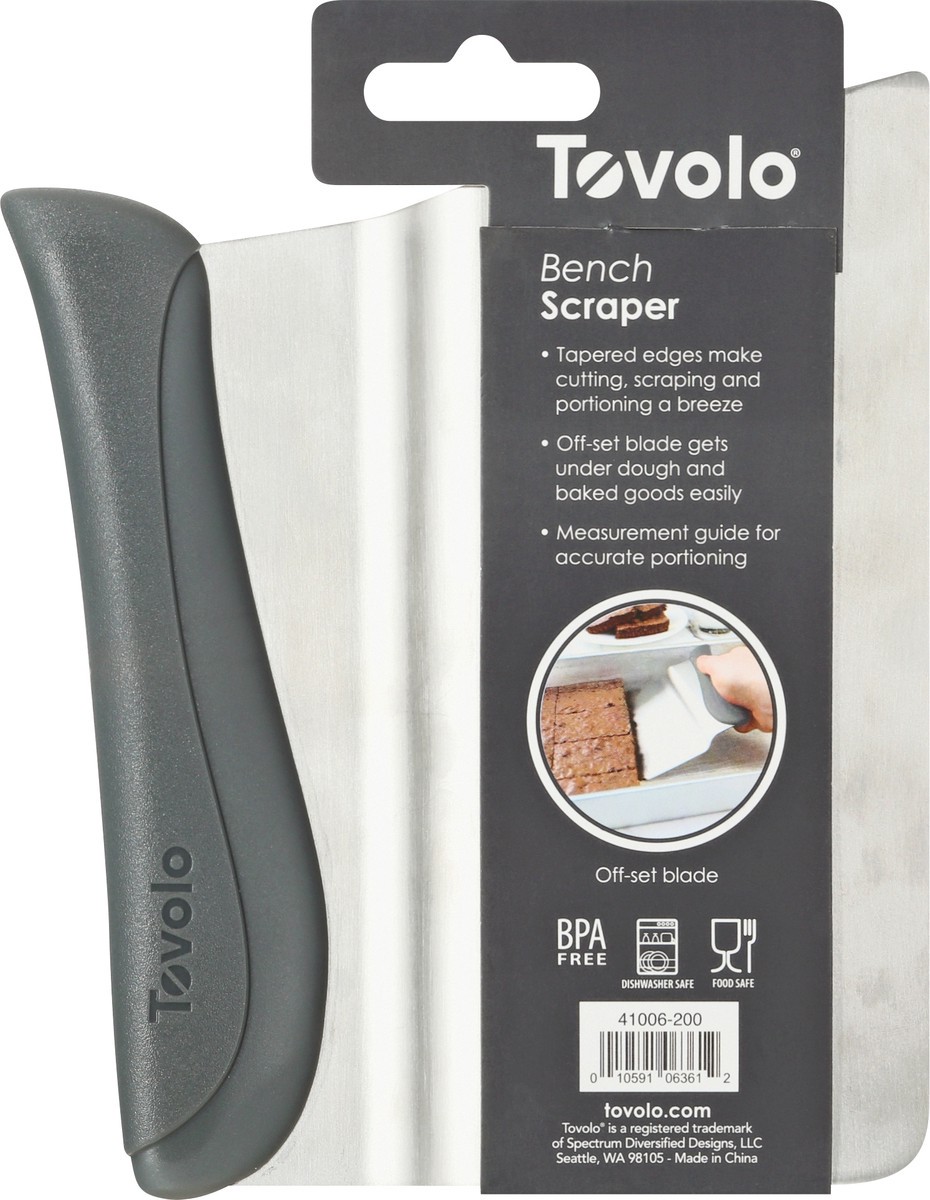 slide 2 of 9, Tovolo Cut & Scrape Bench Scraper 1 ea, 1 ct