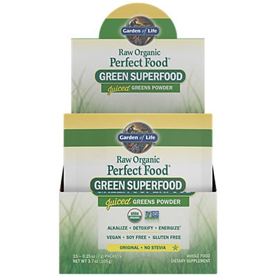 slide 1 of 1, Garden of Life Raw Organic Perfect Food Green Superfood Dietary Supplement, 4.2 oz