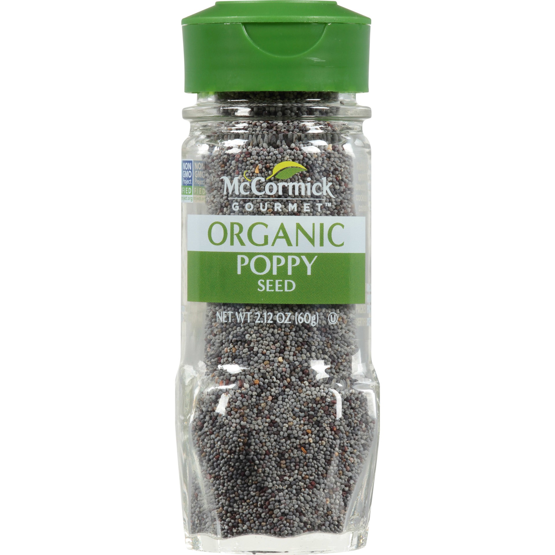 slide 1 of 7, McCormick Gourmet Organic Poppy Seed, 2.12 oz, 2.12 oz