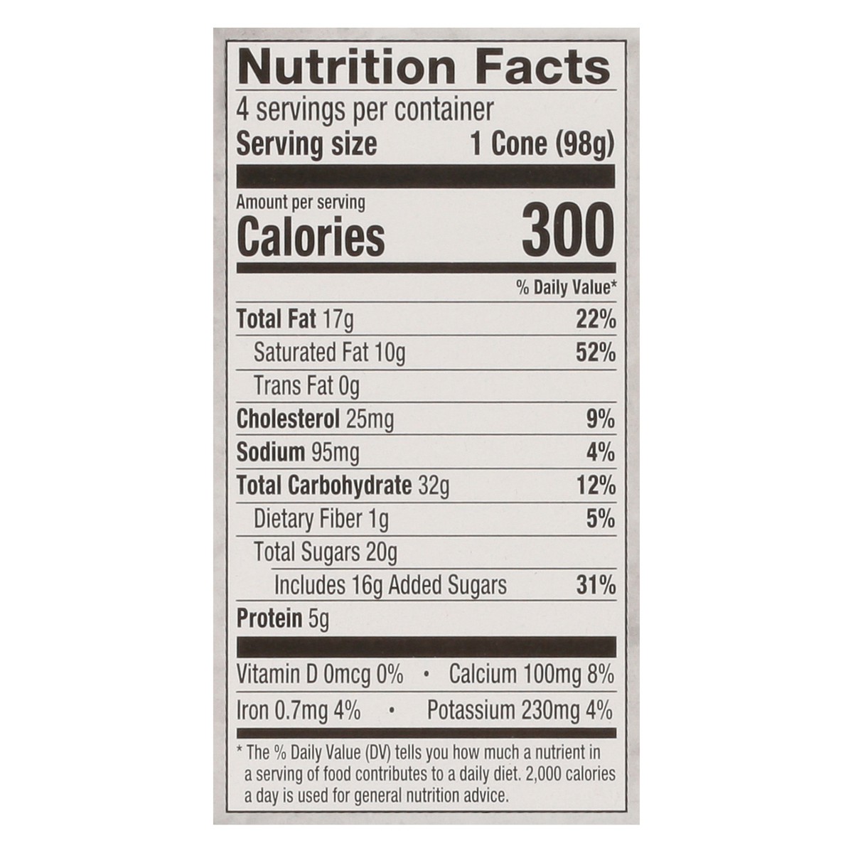 slide 14 of 14, Country Fresh Nutty Buddy SuperScoops Vanilla Ice Cream Cones 4 - 4.6 fl oz Cones, 4 ct