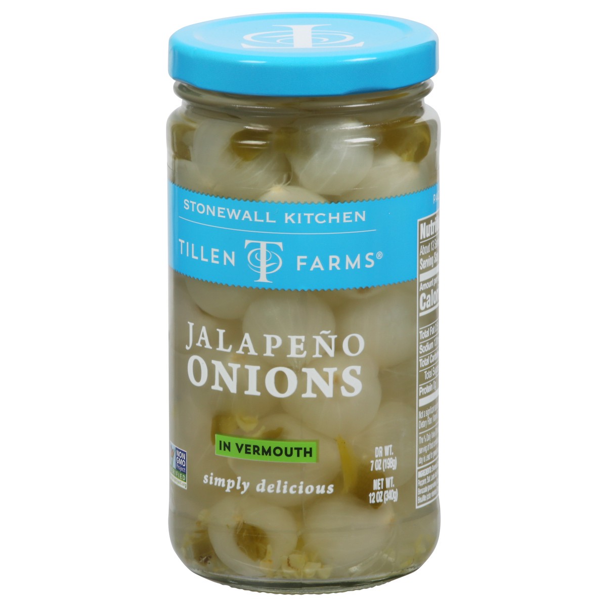 slide 5 of 9, Tillen Farms Jalapeno Onions 12 oz, 12 oz