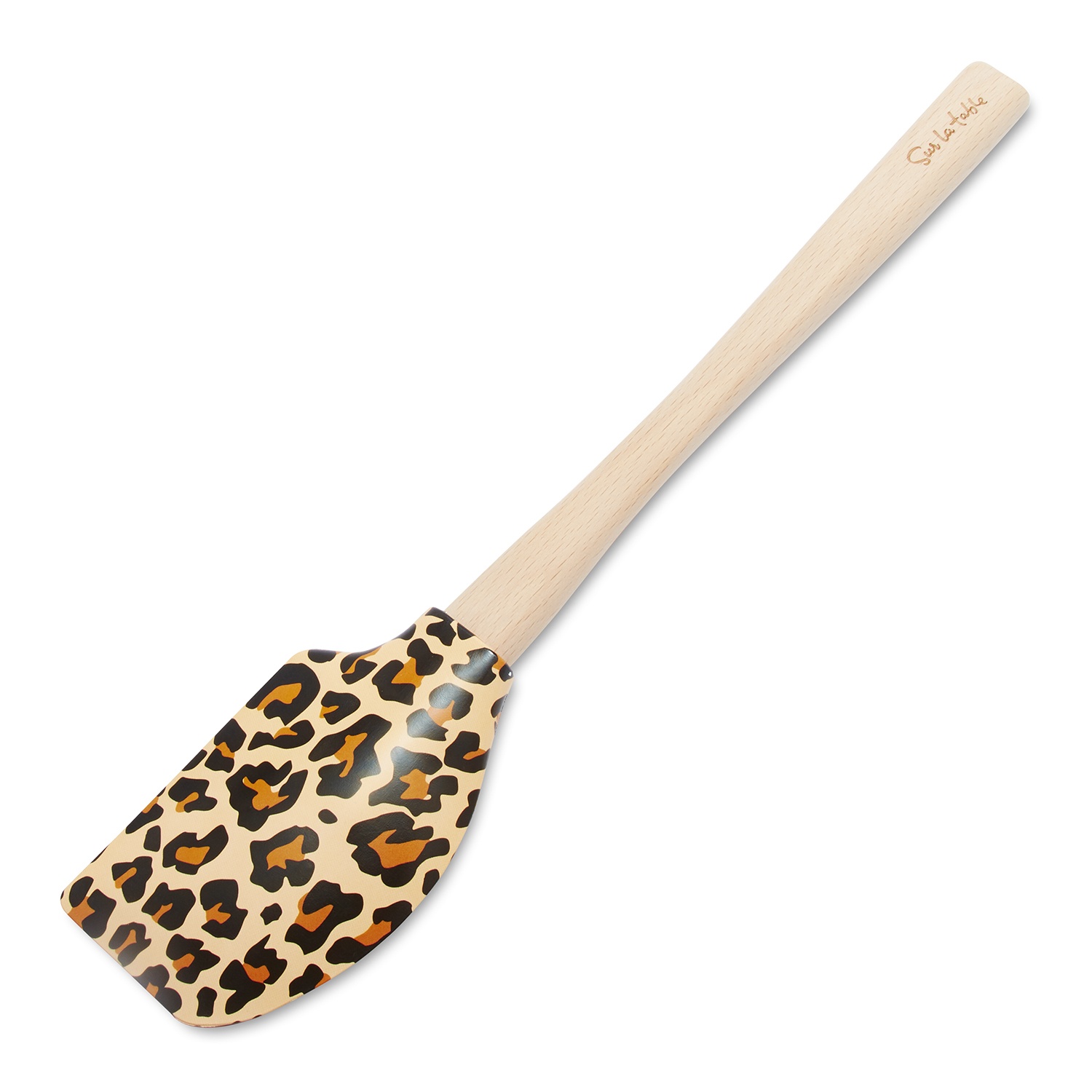 slide 1 of 1, Sur La Table Leopard Spots Spatula, 1 ct