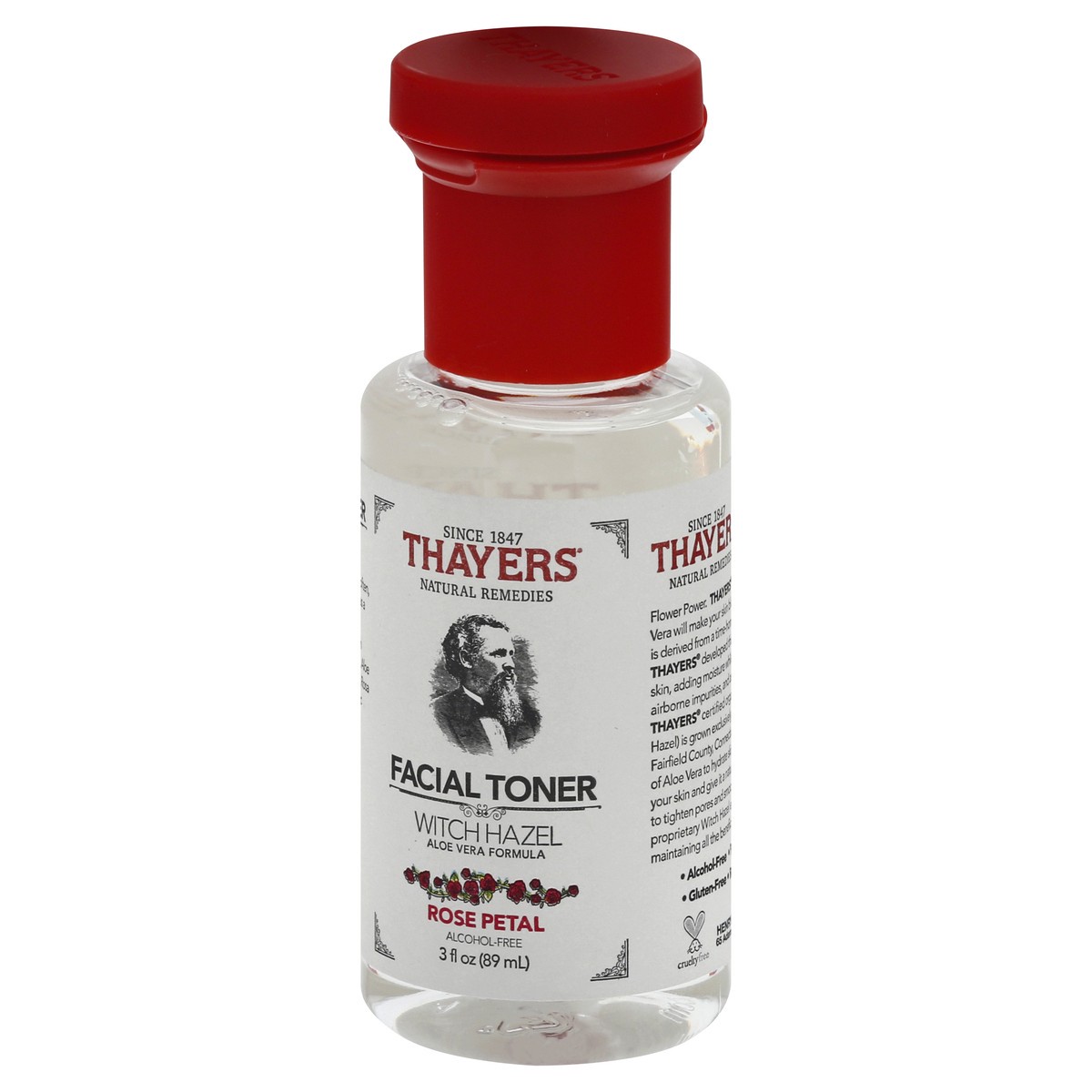 slide 9 of 9, Thayers Witch Hazel Alcohol Free Toner with Rose Petal - 3 fl oz, 3 fl oz