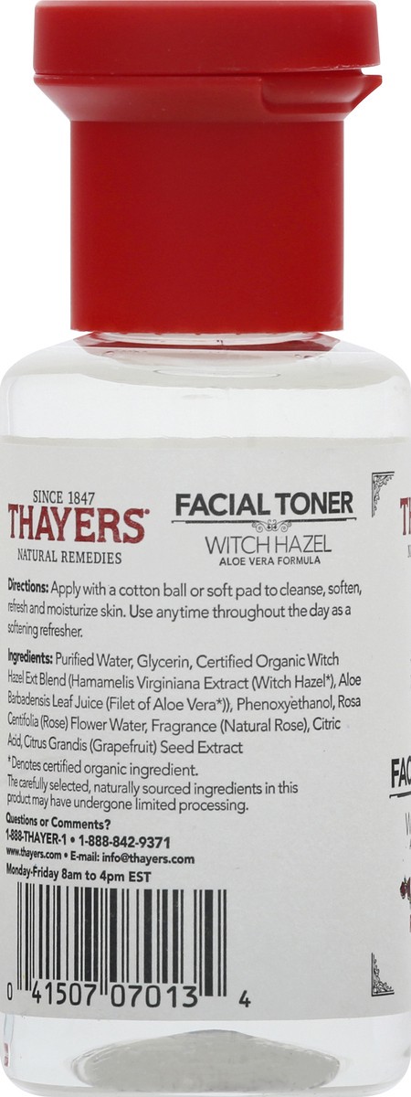 slide 3 of 9, Thayers Witch Hazel Alcohol Free Toner with Rose Petal - 3 fl oz, 3 fl oz