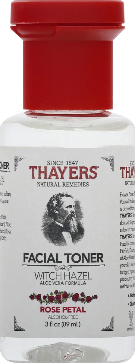 slide 1 of 9, Thayers Witch Hazel Alcohol Free Toner with Rose Petal - 3 fl oz, 3 fl oz