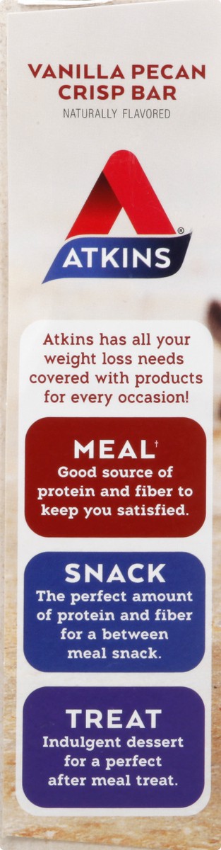 slide 7 of 9, Atkins Protein Meal Bar, 5 ct