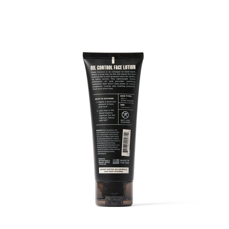 slide 2 of 8, Duke Cannon Oil Control Face Wash 3 fl oz, 3 fl oz