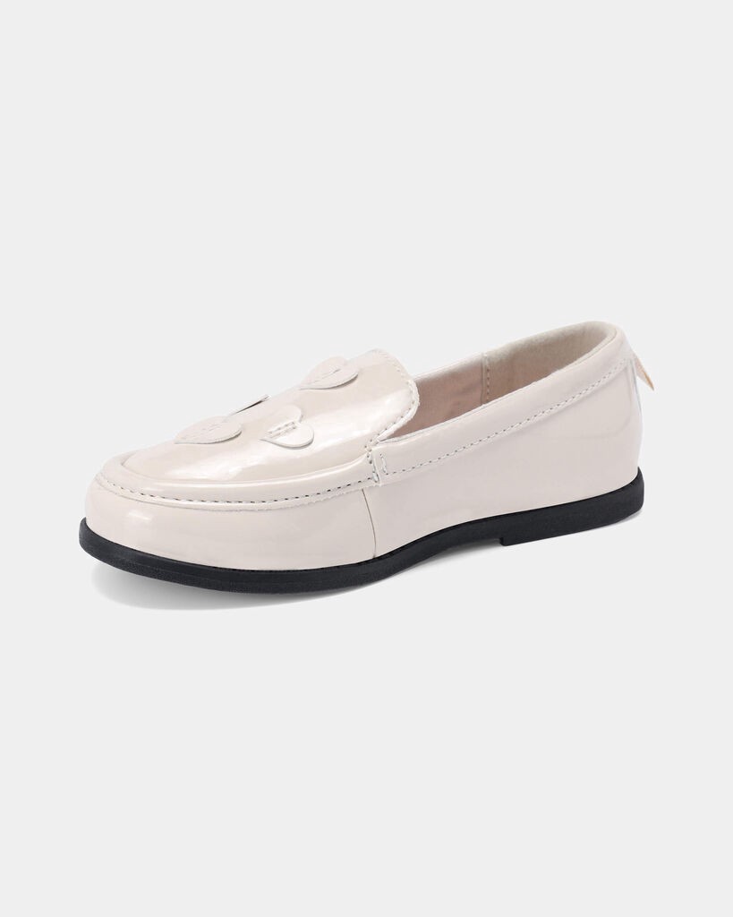 slide 3 of 6, Carter's Carters Toddler Girl Heart Dress Shoes - Cream Cream 9, 1 ct