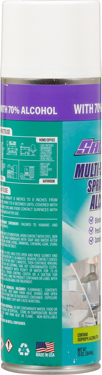 slide 5 of 11, Sacato Fresh Scent Mutli-Surface Spray with Alcohol 13 oz, 13 oz