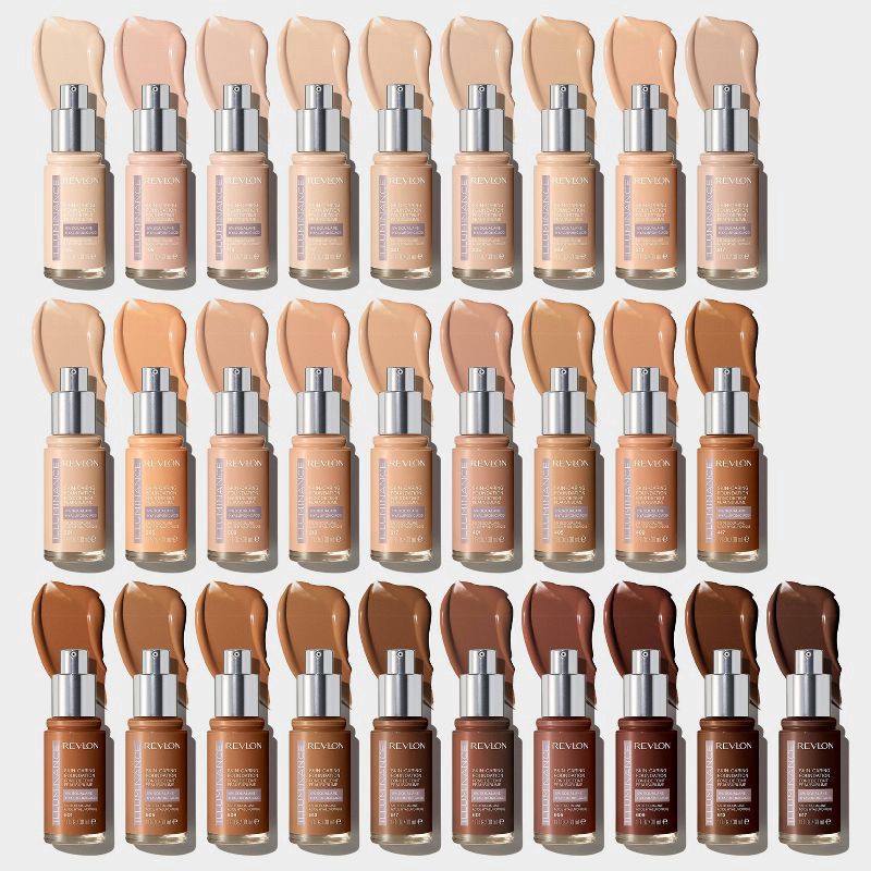 slide 8 of 10, Revlon Soft Nutmeg Illuminance Skin-Caring Foundation 1 fl oz, 1 fl oz