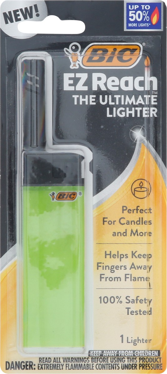 slide 5 of 9, Bic EZ Reach Lighter 1 ea Blister Pack, 1 ct