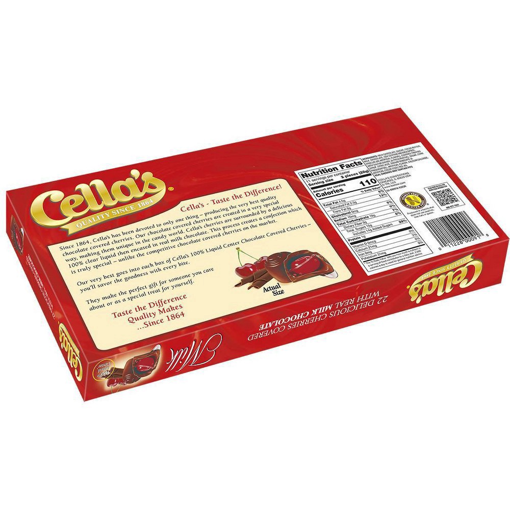 slide 2 of 2, Cella's Milk Chocolate Cherries, 11 oz