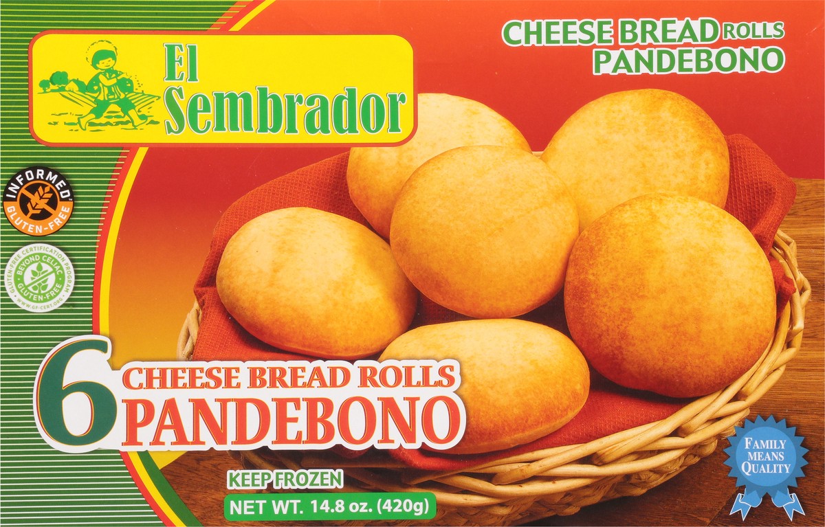 slide 12 of 13, El Sembrador Cheese Bread Rolls 6 ea, 6 ct