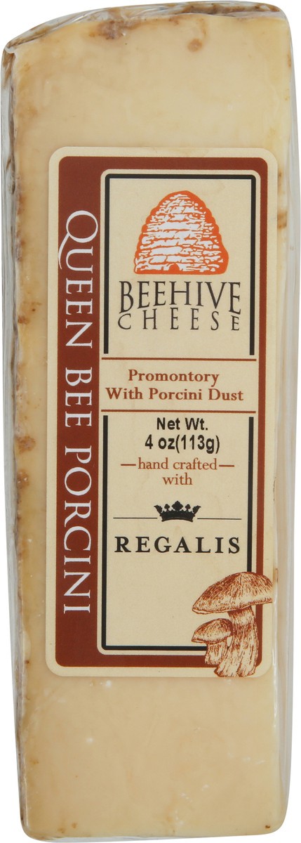 slide 7 of 7, Beehive Cheese Queen Bee Porcini Cheese - 4 Oz, 4 oz