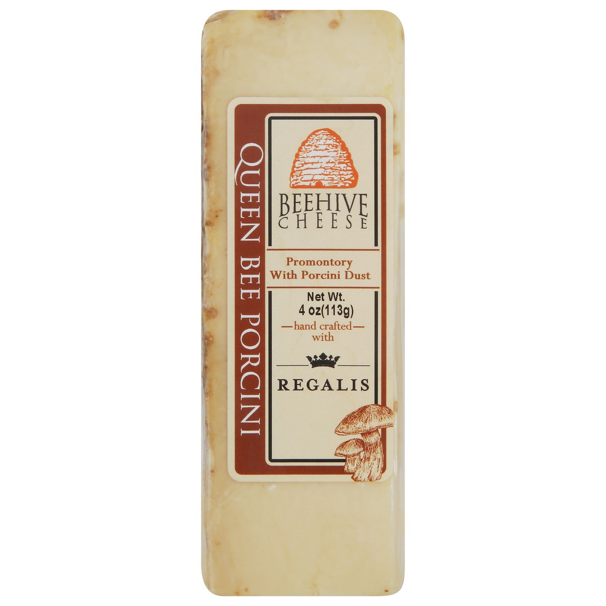 slide 2 of 7, Beehive Cheese Queen Bee Porcini Cheese - 4 Oz, 4 oz