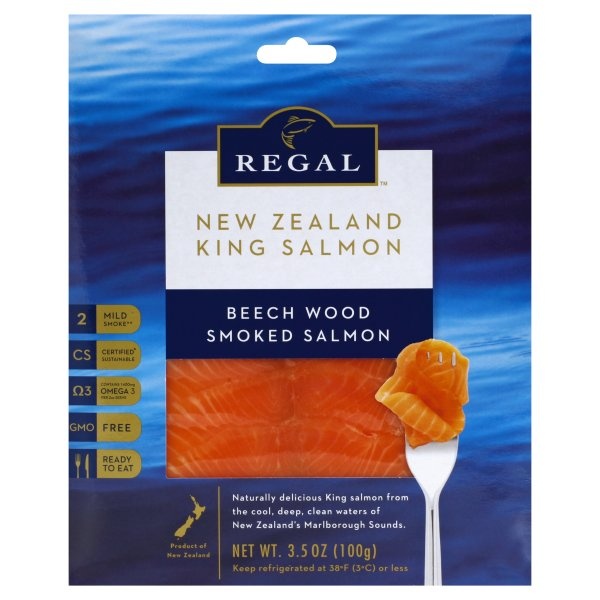 slide 1 of 1, Regal New Zealand King Salmon Beech, 