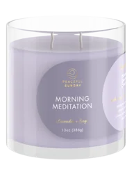 Candle-Lite Peaceful Sunday Morning Meditation 2-Wick Candle
