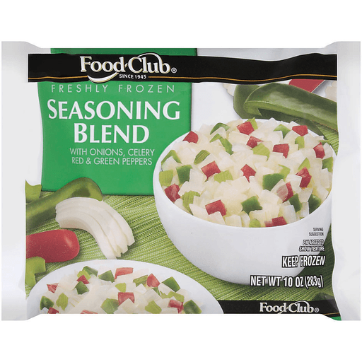 slide 1 of 1, Food Club Freshly Frozen Seasoning Blend With Onions, Celery, Red & Green Peppers, 1 ct