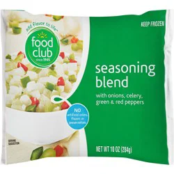 Food Club Seasoning Blend With Onions, Celery, Green & Red Peppers